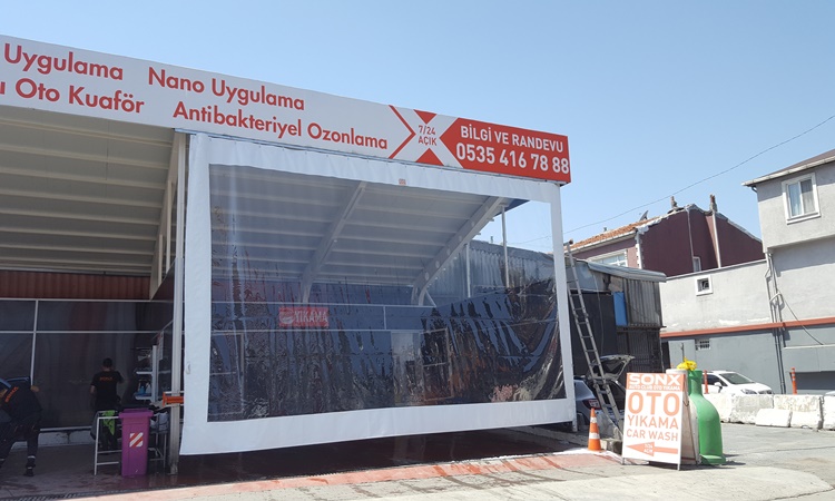 Oto Yıkama Brandası