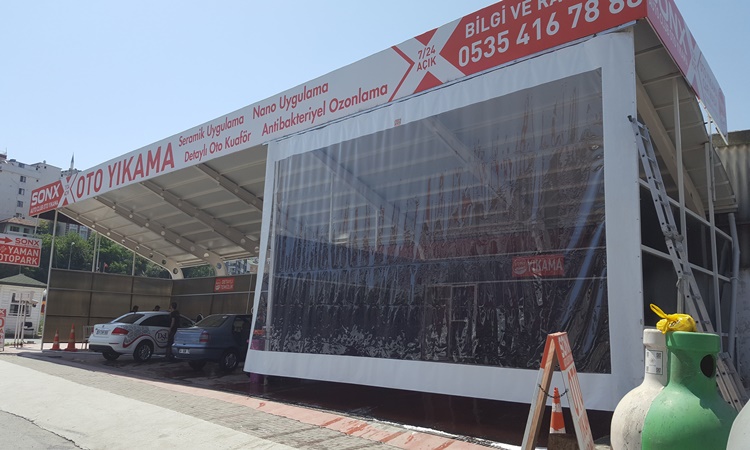 Oto Yıkama Brandası