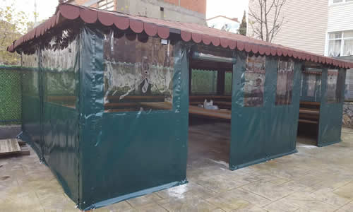 Şeffaf Kamelya Brandası