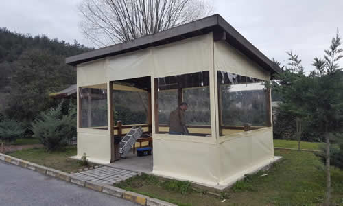 Şeffaf Kamelya Brandası